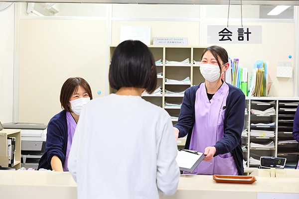 笑顔あふれるクリニック